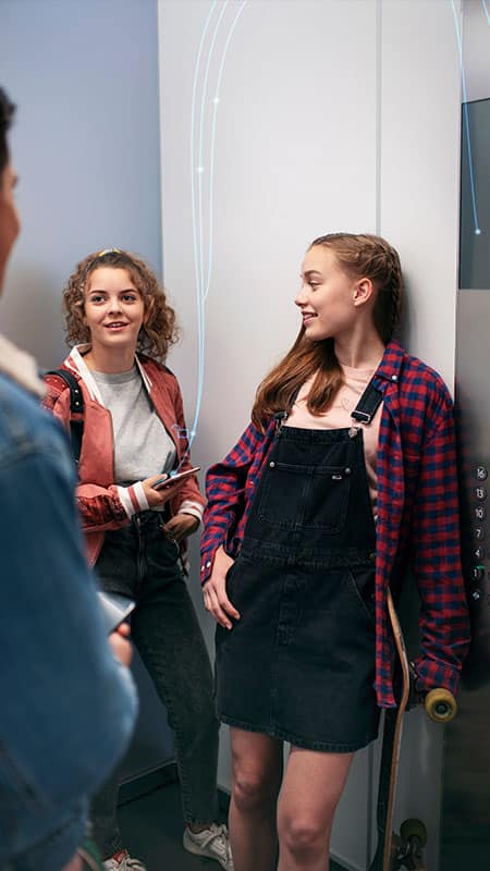 התכוננו לעתיד עם מעליות בעלות קישוריות מובנית