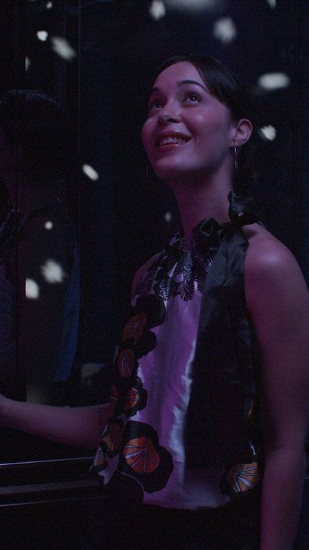 צפו בקסם המתרחש בתצוגת המסך במראת המעלית