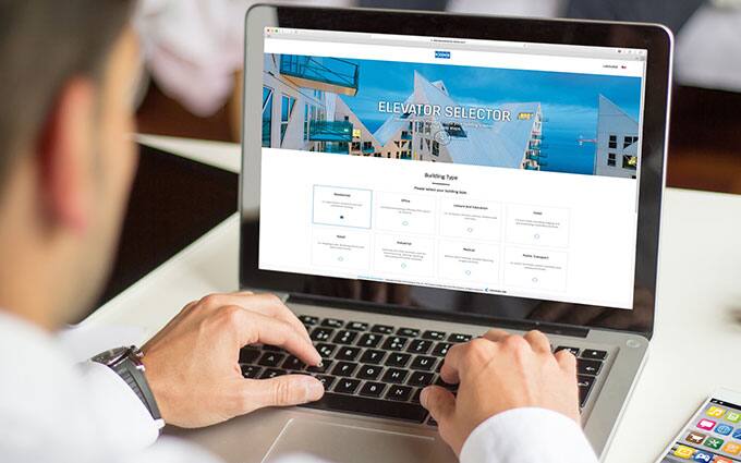 בורר מעליות KONE